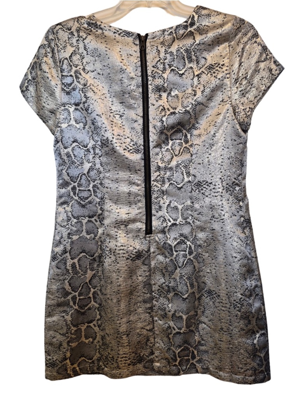 Sanctuary Metallic Mini Cocktail Dress - Picture 2 of 7